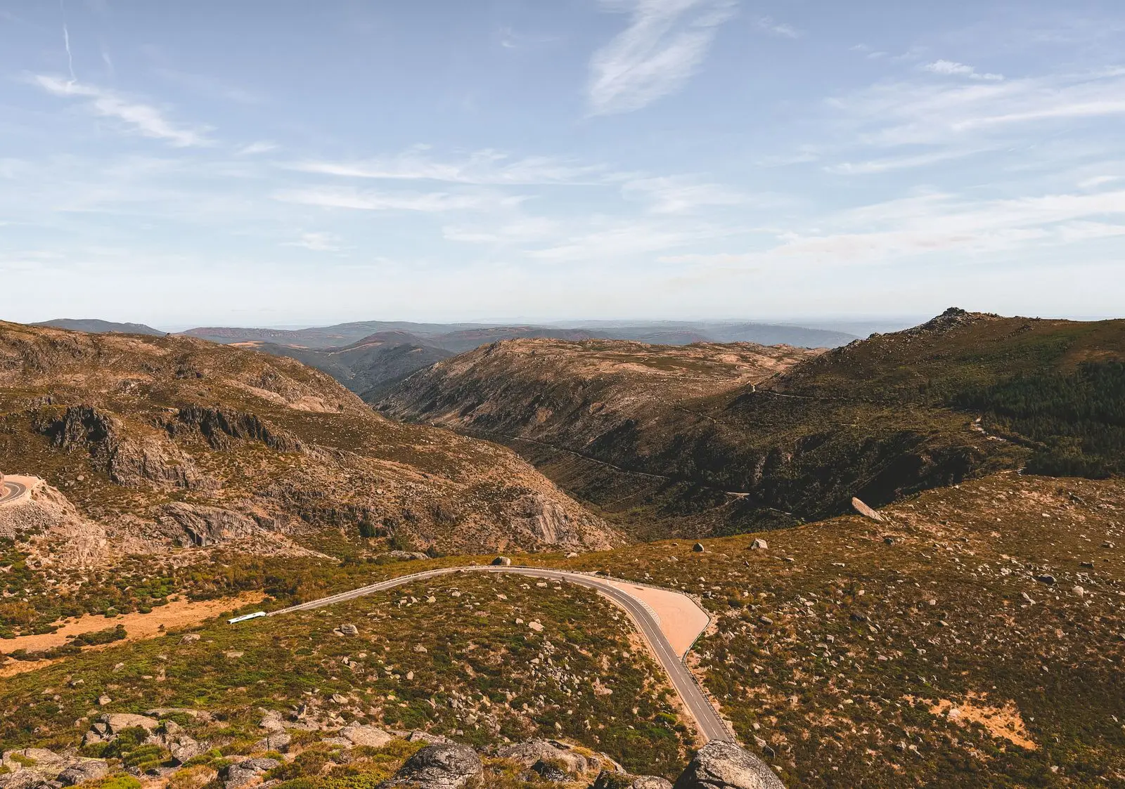 Experience the breathtaking landscape of Serra da Estrela, Portugal.