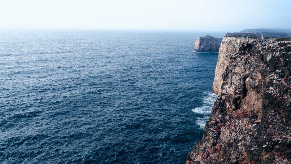 Excursion en bateau de Lagos à Sagres le long de la côte vicentine