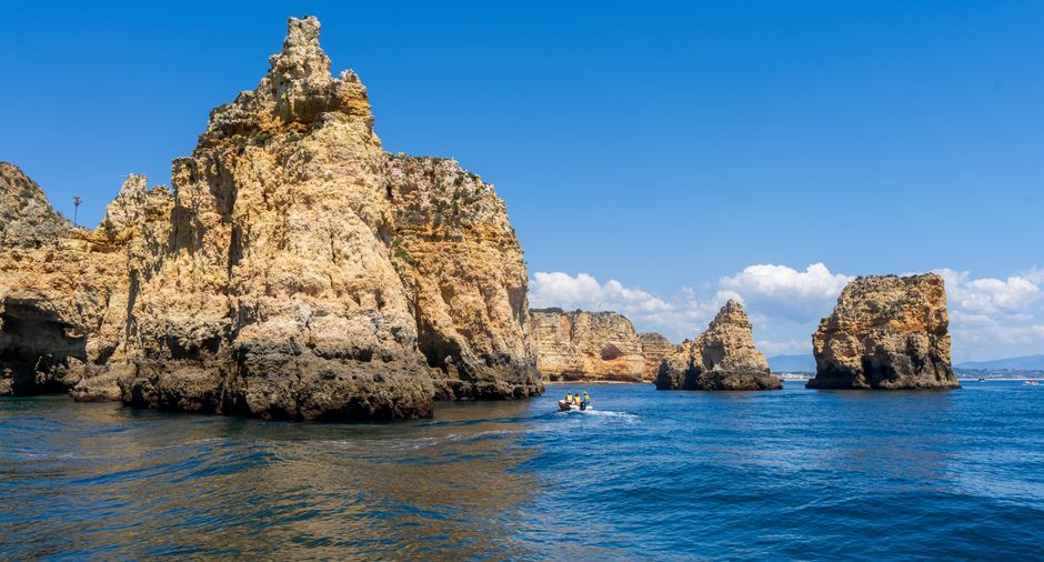Excursion en bateau aux grottes de Ponta da Piedade à Lagos — 3