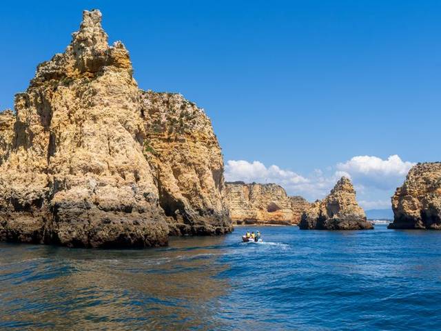 Excursion en bateau aux grottes de Ponta da Piedade à Lagos — 3