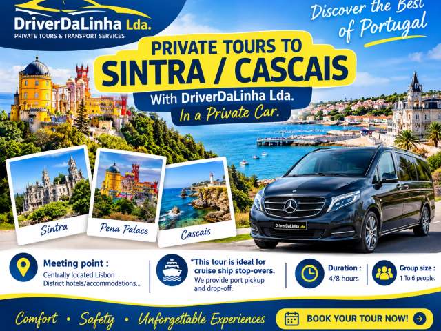 SINTRA / CASCAIS / LISBON CAR TOUR