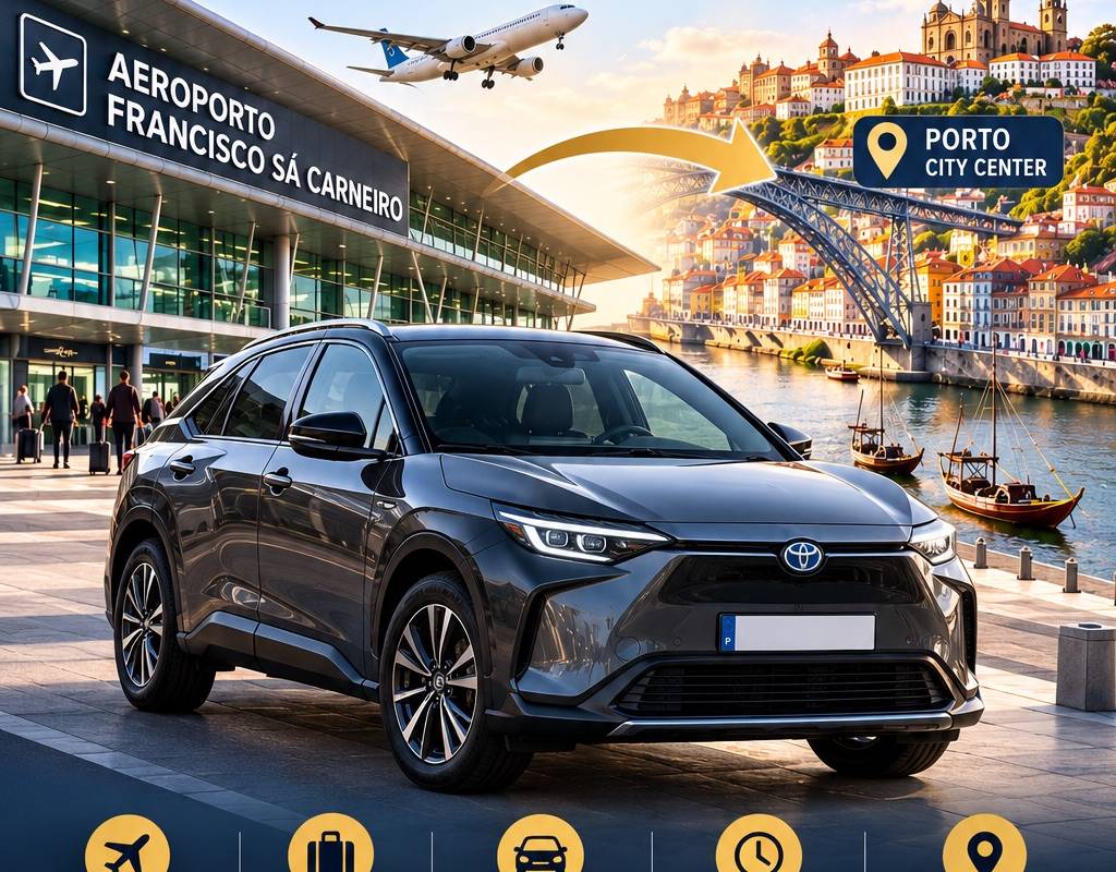 Aeroporto Francisco Sá Carneiro para o centro do Porto